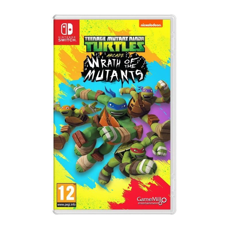 Teenage Mutant Ninja Turtles Wrath of the Mutants - Jeu Nintendo Switch