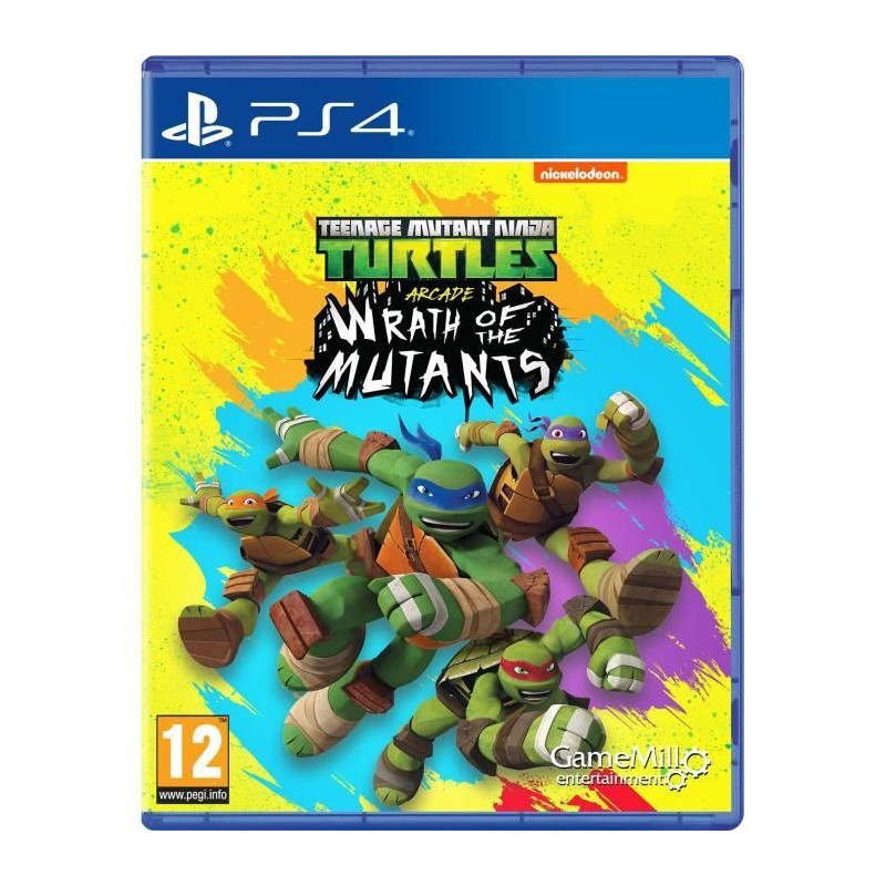 Teenage Mutant Ninja Turtles Wrath of the Mutants - Jeu PS4