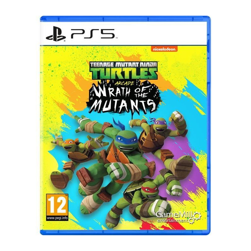 Teenage Mutant Ninja Turtles Wrath of the Mutants - Jeu PS5