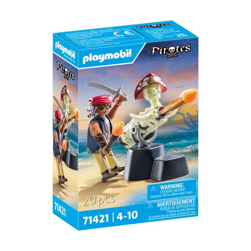 Playmobil Pirates 71421 Canonnier des pirates