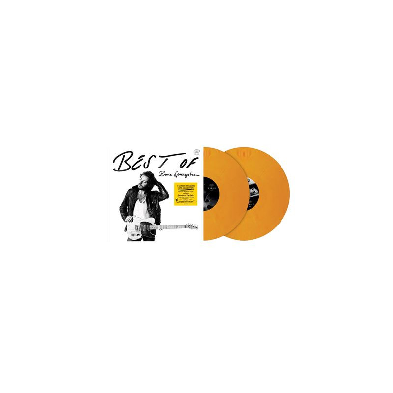 Best Of Bruce Springsteen Exclusivité Fnac Vinyle Jaune