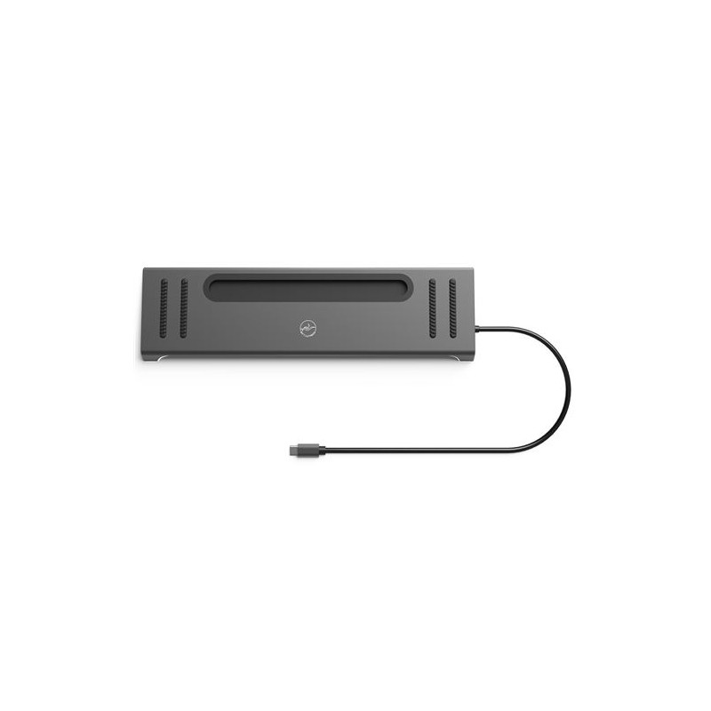 Dock USB C 12 en 1 avec 2 HDMI Mobility Lab 100 W Gris