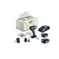 Perceuse visseuse 10,8V TXS 12 2,5 Set + 2 batteries 2,5Ah + chargeur + coffret SYSTAINER SYS3 DF M 187 FESTOOL 576874