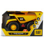 Camion Benne Sons et lumières avec vibrations Cat Tough Machines 25 cm