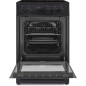 OCEANIC CV5050B8 Cuisiniere vitrocéramique 50x50 - Four convection naturelle - 48 L - Noir