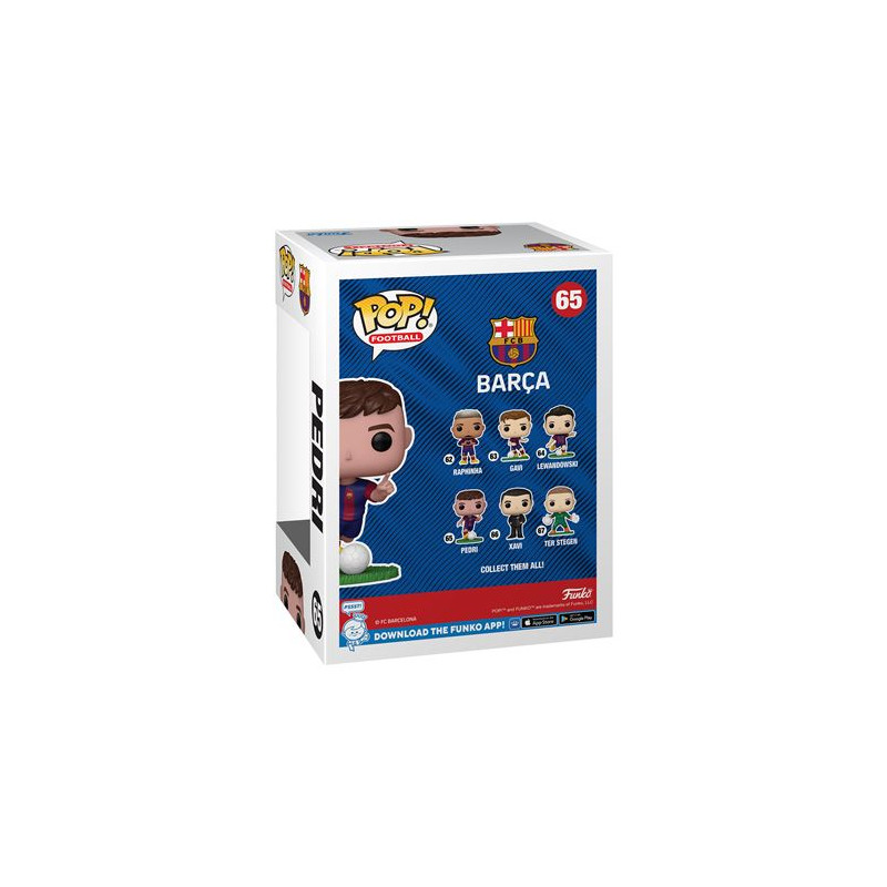 Figurine Funko Pop Football Barcelona Pedri