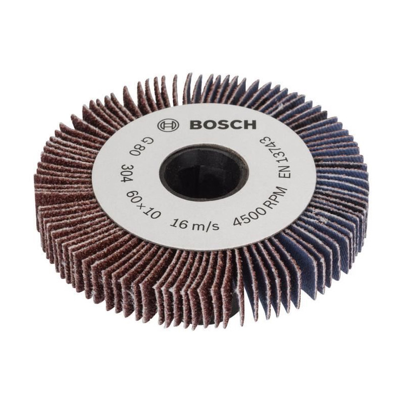 Accessoires PRR / TEXORO Bosch - Rouleau a lamelles 10mm Grain 80