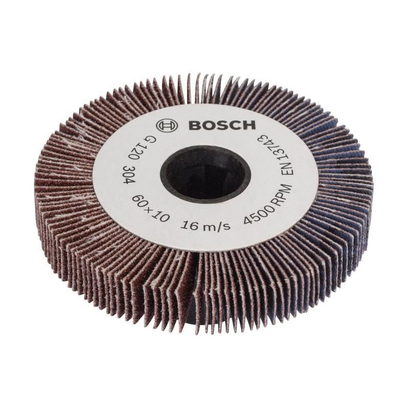 Accessoires PRR / TEXORO Bosch - Rouleau a lamelles 10mm Grain 120