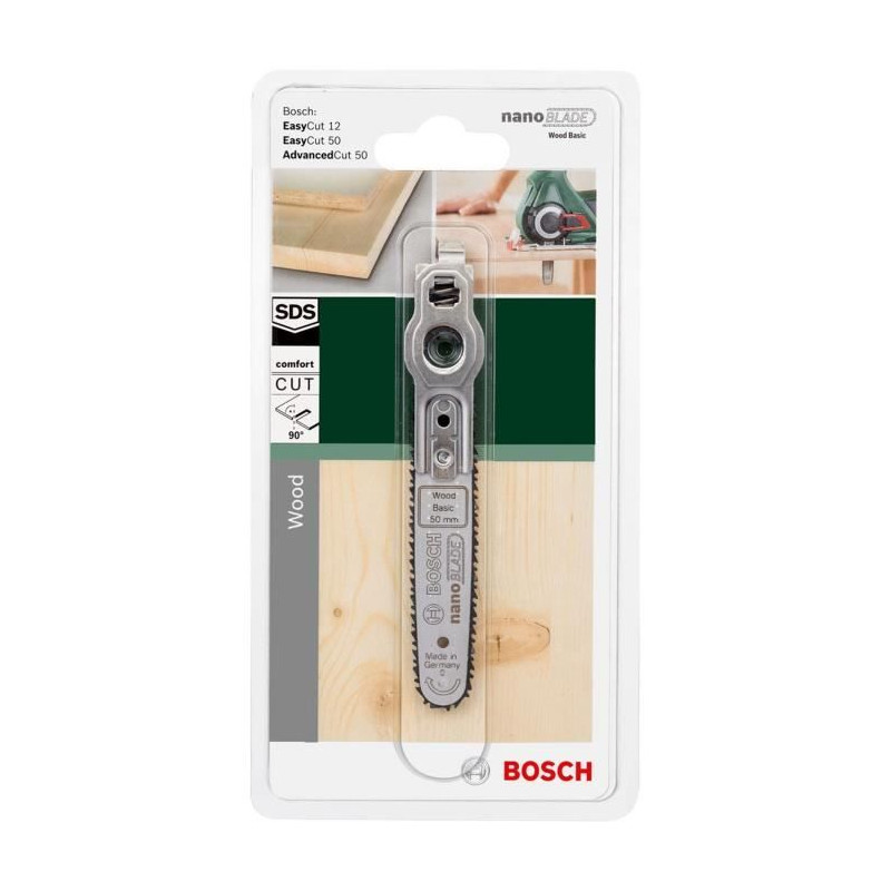 BOSCH Accessoires NanoBlade - NANOBLADE WOOD BASIC 50