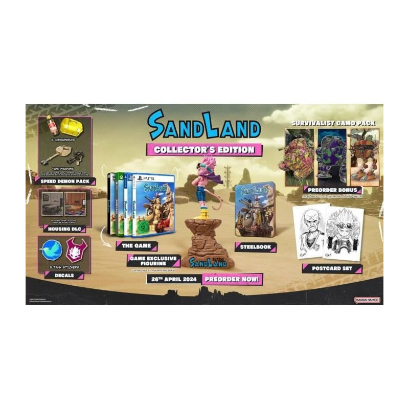 Sand Land - Jeu Xbox Series X - Collector Edition