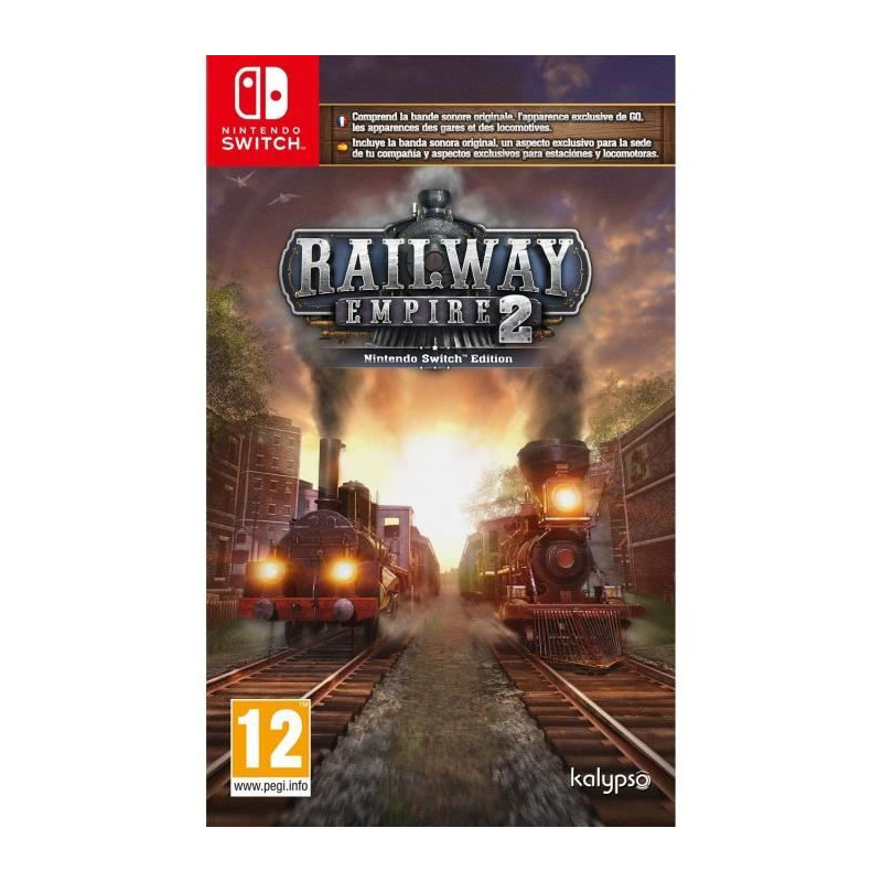 Railway Empire 2 - Jeu Nintendo Switch - Deluxe Edition