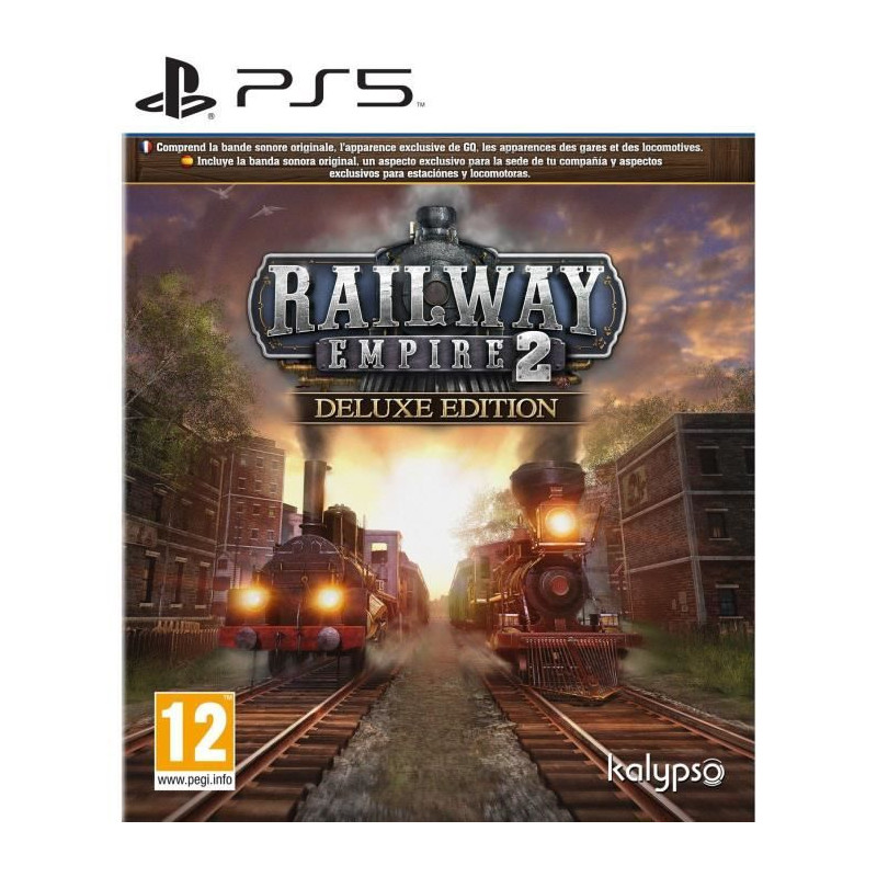 Railway Empire 2 - Jeu PS5 - Deluxe Edition