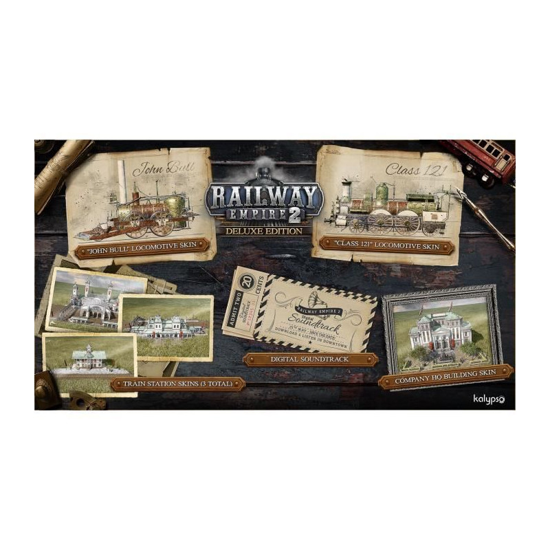 Railway Empire 2 - Jeu PS5 - Deluxe Edition