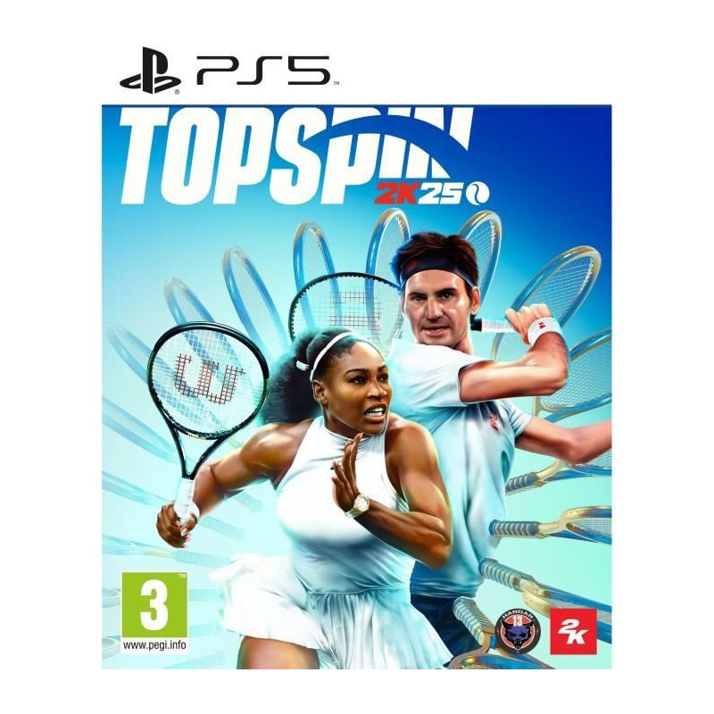 TopSpin 2K25 - Jeu PS5 - Edition Standard