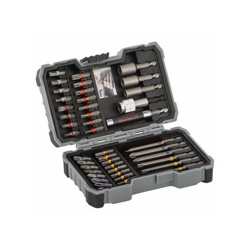 Set d'embouts de vissage et douilles (43pcs) - BOSCH