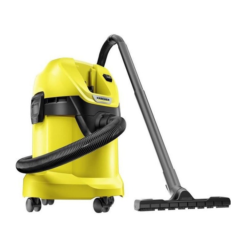 Aspirateur eau et poussiere sans fil KARCHER WD 3 - Fonction soufflerie - Cuve 17 L - 300 W