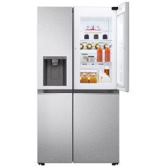 LG Réfrigérateur Américain. Door-in-Door™, Door Cooling™, grande capacité LG - GSJV80MBLE