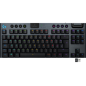 Clavier Logitech Clavier gaming sans fil Logitech G915 Lightspeed TKL Tactile mécanique RGB Bluetooth