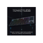 Clavier Logitech Clavier gaming sans fil Logitech G915 Lightspeed TKL Tactile mécanique RGB Bluetooth