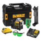 Niveau laser multilignes vert 10,8V XR + 1 batterie 2Ah + chargeur DEWALT DCE089D1G QW