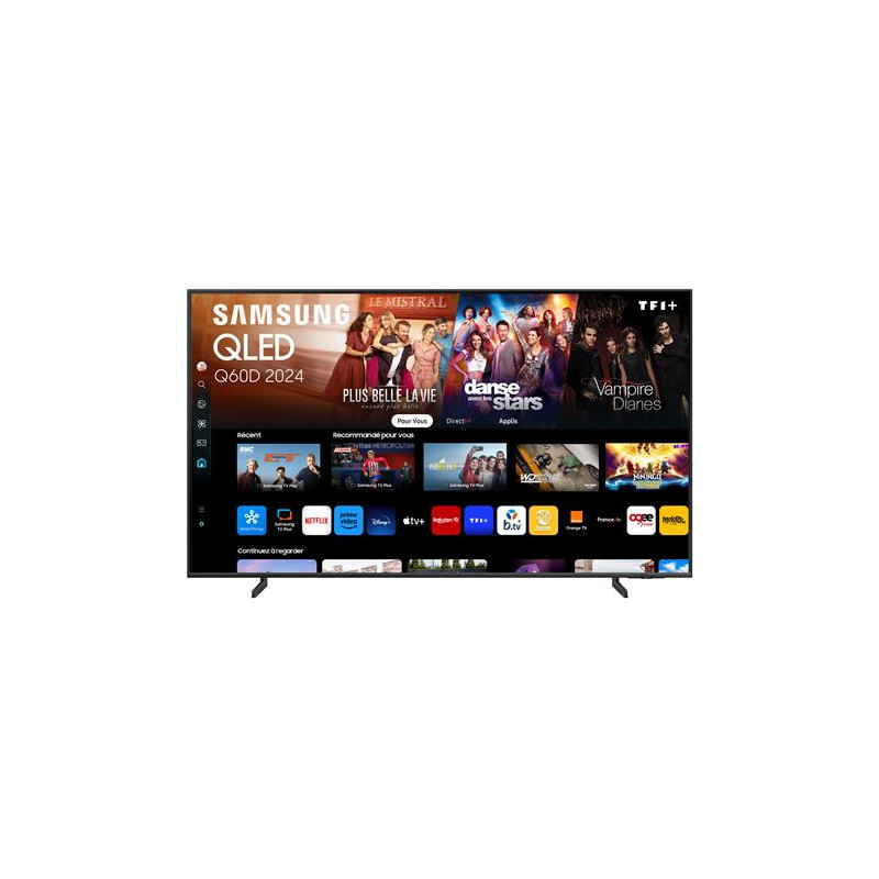 TV QLED Samsung TQ65Q60D 165 cm 4K UHD Smart TV 2024 Noir