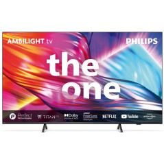 Philips TV 75"   Ambilight 3 - P5 PRO Dolby Vision-Atmos - HDR10+ Pied Central PHILIPS - 75PUS8909