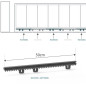 Cremaillere - AVIDSEN - 104452 - Pour motorisation de portail