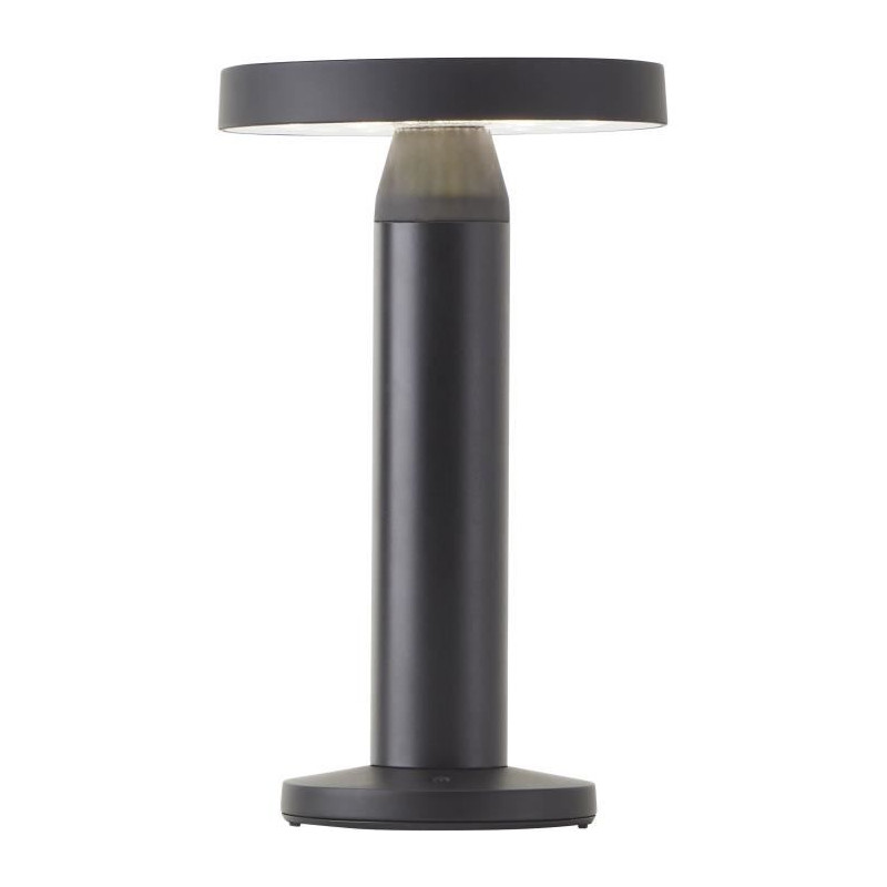 Lampe de table d'extérieur - BRILLIANT - MAGUA - LED et solaire - Métal et plastique - 5 W - Noir