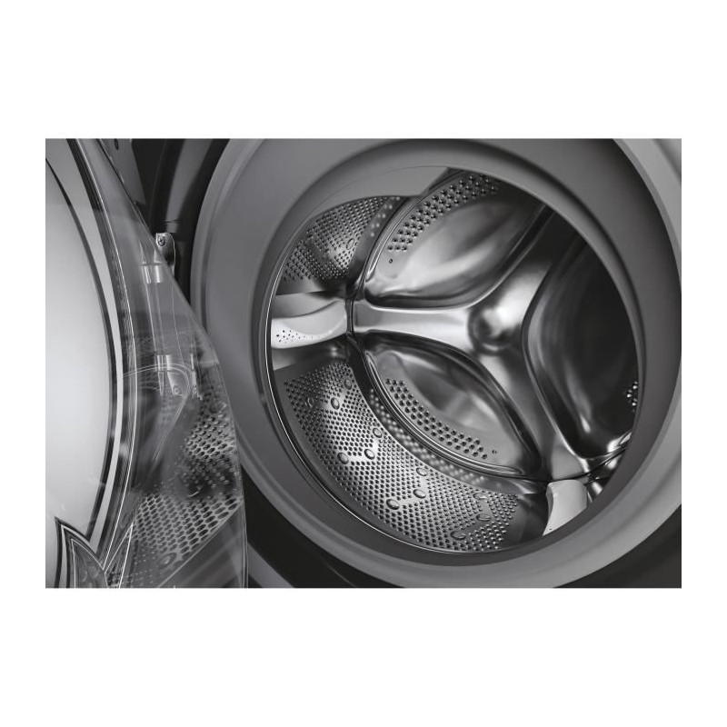 Lave-linge hublot CANDY CS 1411TXMBBE/FR - 11 kg - Induction - L60cm - 1400 trs/min - Noir