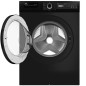 Lave-linge hublot CONTINENTAL EDISON CELL10140IBT - 10kg - Largeur 59,6 cm - moteur induction - noir mat