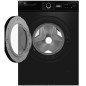 Lave-linge hublot CONTINENTAL EDISON CELL9140IB - 9kg - Largeur 59,6 cm - Classe A - 1400 trs - moteur induction - noir mat