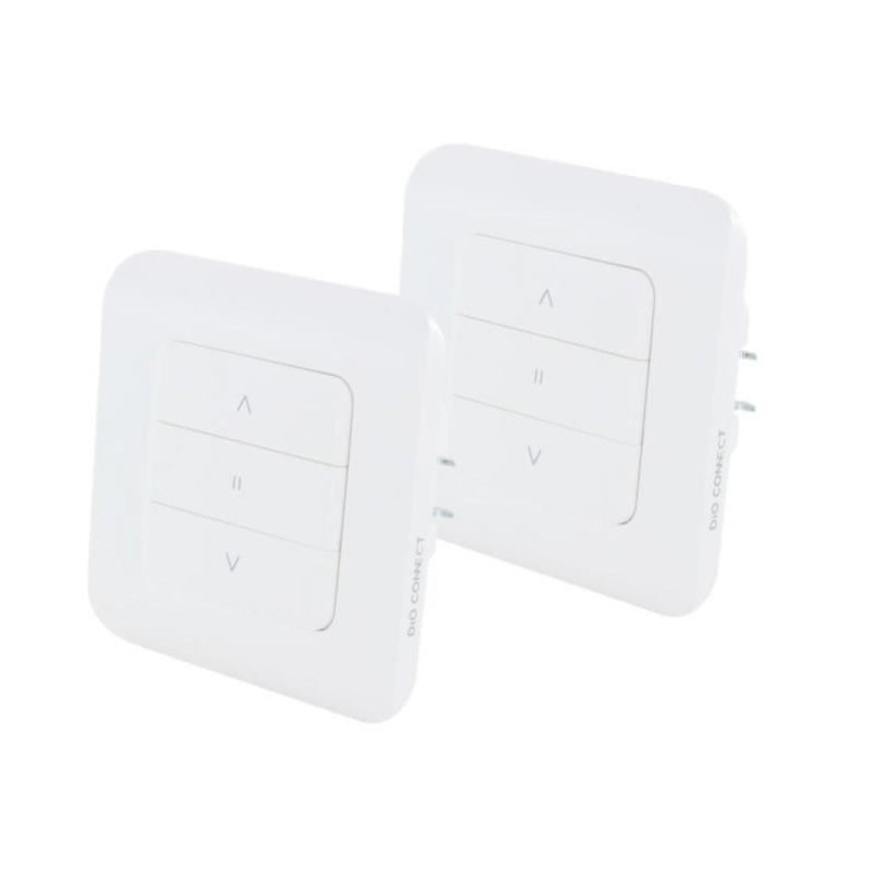 Lot de 2 interrupteurs volets - DiO CONNECT - REV-KIT-05