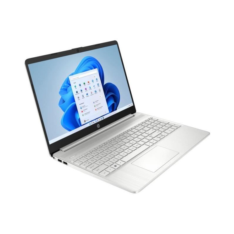 PC Portable HP 15s-fq5035nf - 15,6 FHD - Core i5-1235U - RAM 16Go - Stockage 1To SSD - Windows 11 - AZERTY