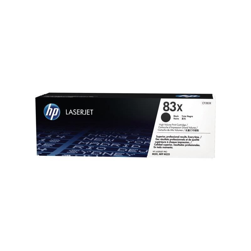 Cartouche de toner HP 83X noir grande capacité pour LaserJet Pro M201/MFP M225 - HP