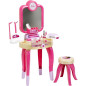 Jouet de beauté - KLEIN - Centre de beauté Barbie Happy Vibes - Complet avec de nombreux accessoires et lumiere.