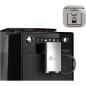 Machine a café - MELITTA - Latticia OT - Réservoir d'eau 1,5 L - Réservoir a grains 250 g - 1450 W - Noir mat