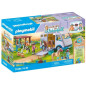 PLAYMOBIL 71493 Van pour cheval et poneys avec enclos