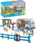 PLAYMOBIL 71493 Van pour cheval et poneys avec enclos