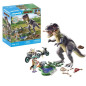 PLAYMOBIL 71524 Explorateur avec moto et tyrannosaure