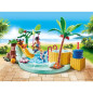 PLAYMOBIL 71529 Vacanciers avec piscine et bain a bulles