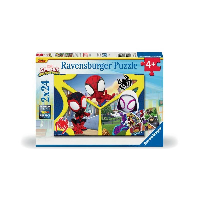Puzzle 2x24 pieces Spidey & compagnie - Des 4 ans Ravensburger