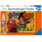 Puzzle 200 p XXL Hakuna Matata - Disney Le Roi Lion-Des 8 ans Ravensburger