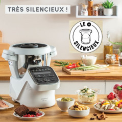 Moulinex ROBOT CUISEUR CUISINE COMPANION XL 4,5L 8-10PERS 12 PROG 5ACC LIVRE 300 MOULINEX - HF80DB10.G