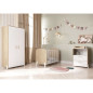 Armoire 2 portes - NAILI - Hamilton / Blanc mat - 89,1 x 50 x 183 cm - DEMEYERE