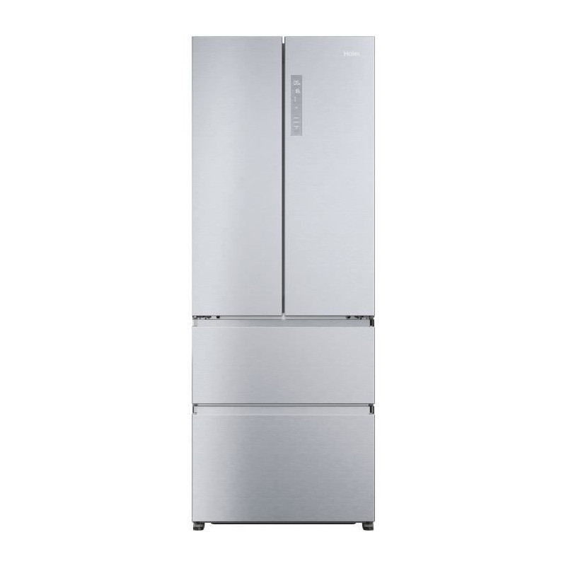 Réfrigérateur multi-portes - HAIER - FD 70 Series 3 HFR5719ENMG - Classe E - 446 L - 190 x 70 x 67,5 cm - Silver