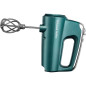 Russell Hobbs 25891-56 Batteur Mixeur Swirl, 5 Vitesses, Fonction Turbo, 1 Paire de Batteurs Hélice, Pétrin, Fouets - Turquois