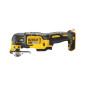 Scie oscillante 18V XR + 2 batteries 5 Ah + chargeur + coffret + accessoires DEWALT DCS356P2 QW