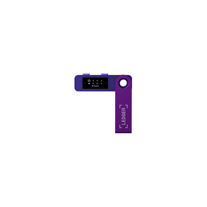 Cryptowallet Ledger Nano S Plus Violet Amethyste