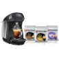 Machine a café - BOSCH - Tassimo HAPPY TAS1002N - Noir + 3 packs de T- Discs