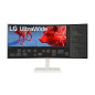 Ecran PC LG 38WR85QC W 38" Incurvé QHD Blanc